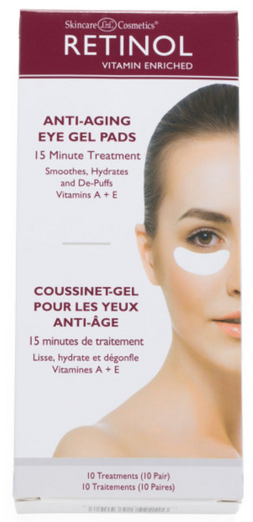 RETINOL Anti-Aging Eye Gel Pads [10 pairs] - ADDROS.COM
