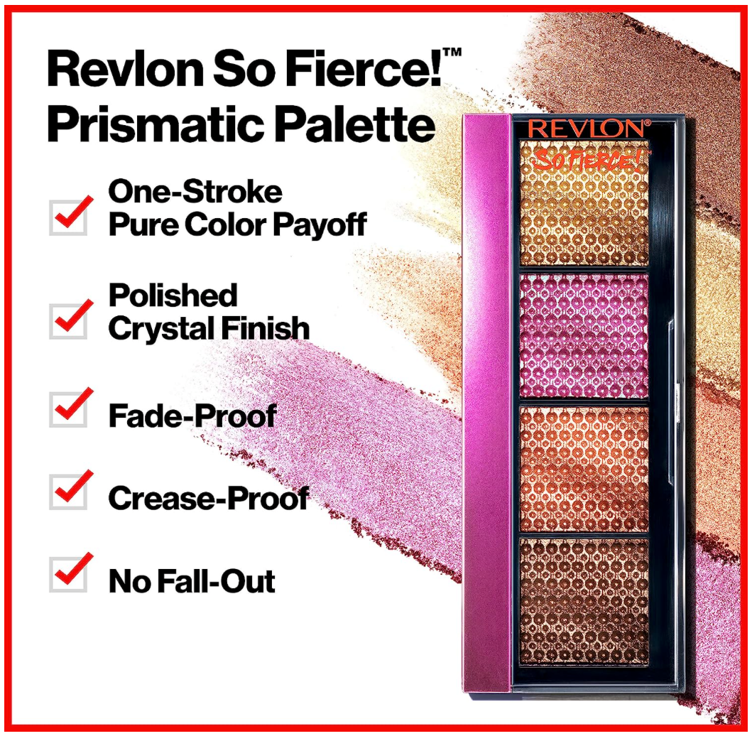 Revlon So Fierce! Prismatic Halo Shadow Quad - (966) The Big Bang