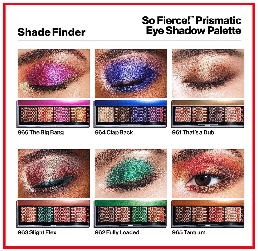 Revlon So Fierce! Prismatic Halo Shadow Quad 