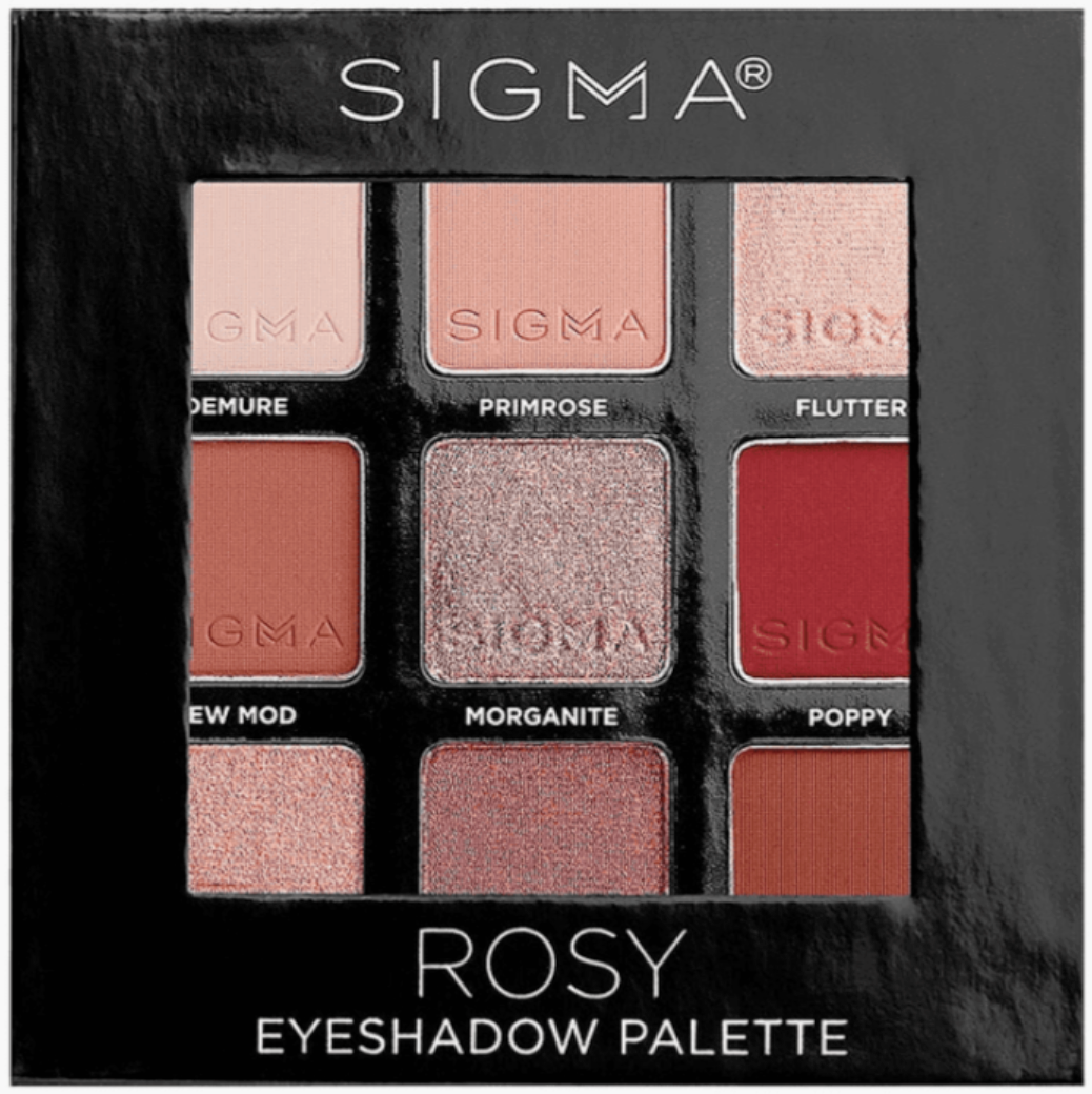 Sigma Beauty Rosy Eyeshadow Palette