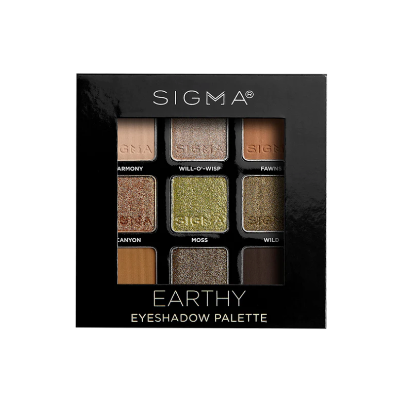 Sigma Beauty Earthy Eyeshadow Palette