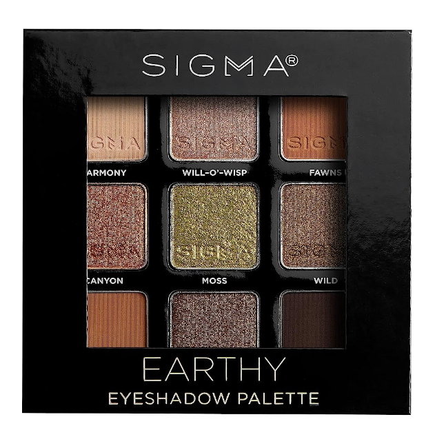 Sigma Beauty Earthy Eyeshadow Palette