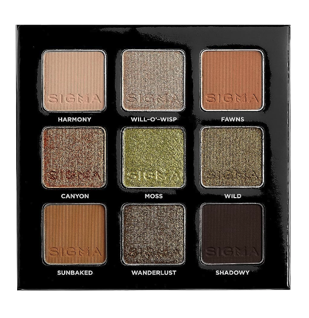 Sigma Beauty Earthy Eyeshadow Palette