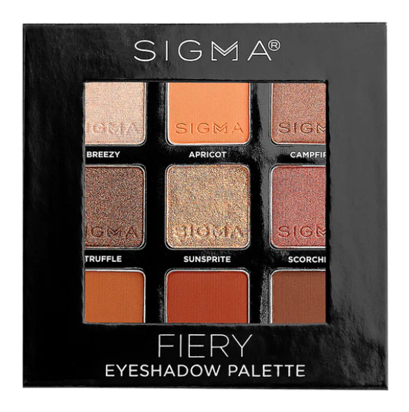 Sigma Beauty Eyeshadow Palette - Fiery