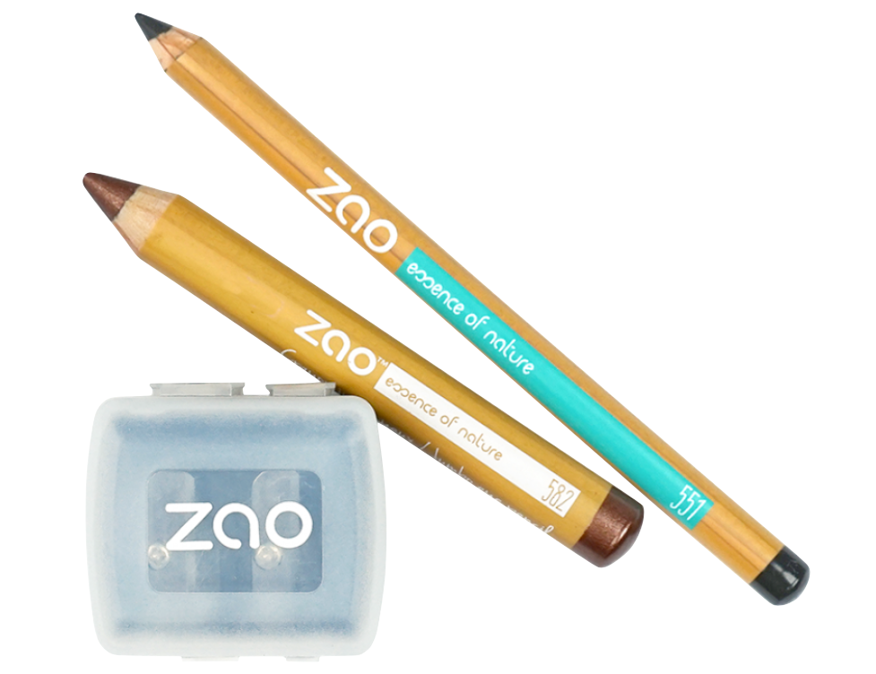Zao Makeup - Dual Pencil Sharpener