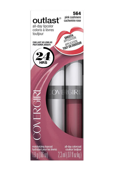 CoverGirl Outlast All-Day Lipcolor with Topcoat - Pink Cashmere 564