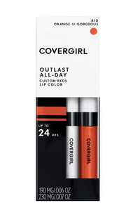 CoverGirl Outlast All-Day Lipcolor with Topcoat - 810 Orange U Gorgeous