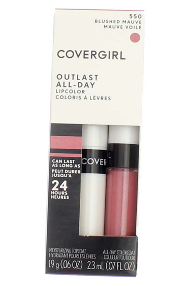 CoverGirl Outlast All-Day Lipcolor with Topcoat - Blushed Mauve 550