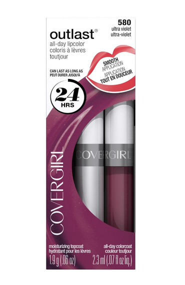 CoverGirl Outlast All-Day Lipcolor with Topcoat - Ultra Violet 580