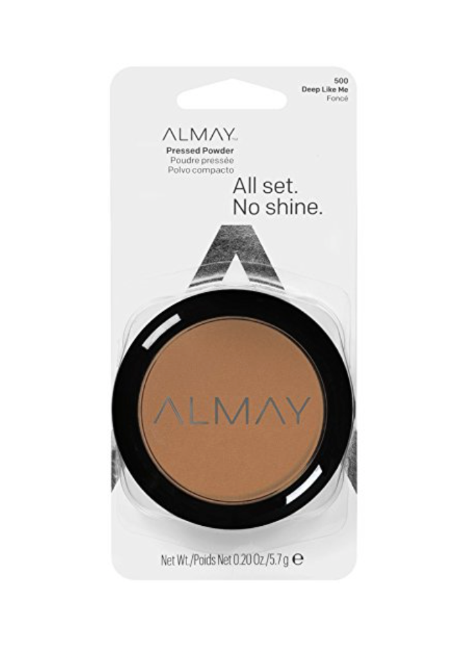 ALMAY Pressed Powder,  (500) Deep Like Me