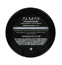 ALMAY Pressed Powder,  (500) Deep Like Me