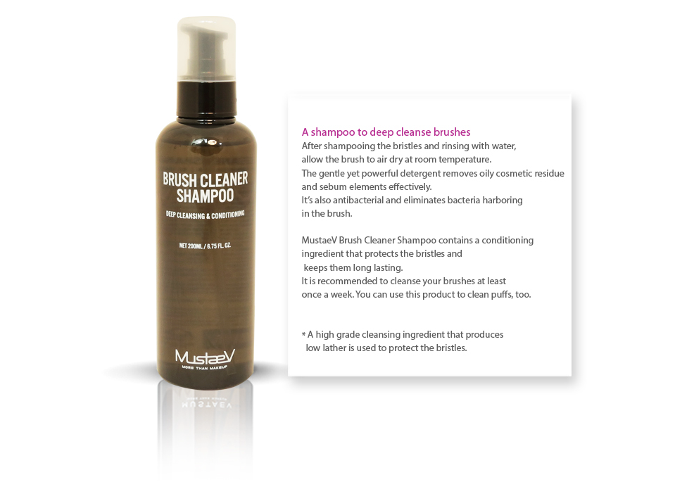MustaeV - Brush Cleaner Shampoo