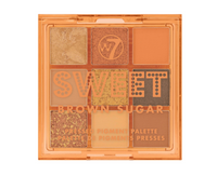 W7 COSMETICS, Sweet Pressed Pigment Palette, Brown Sugar