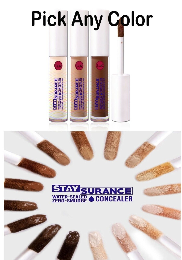 J.Cat Beauty Staysurance Water-Sealed, Zero-Smudge Concealer, (SHC115) Olea Island