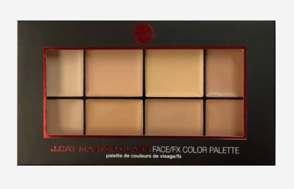 J Cat Beauty Master Class Face/FX Color Palette | Light/Medium (MCP 101)