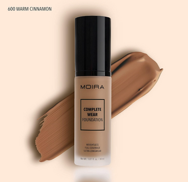 Moira Cosmetics Complete Wear Foundation - (600) Warm Cinnamon