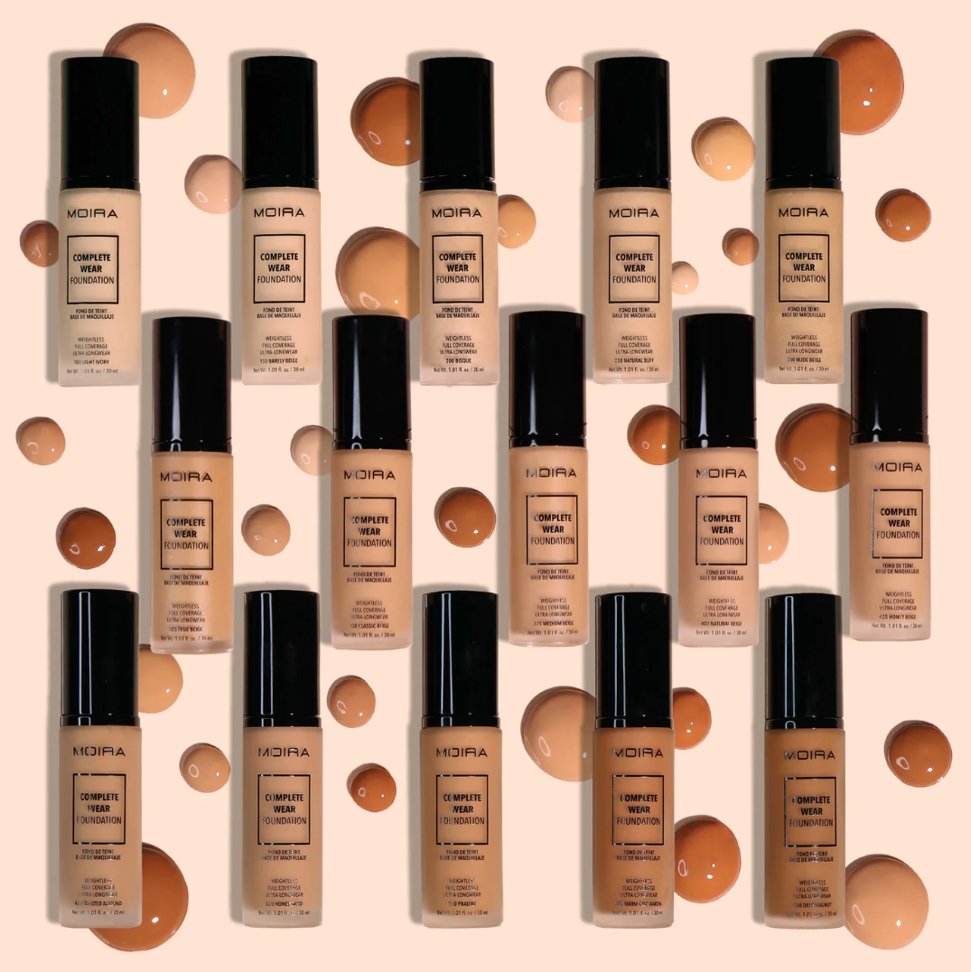Moira Cosmetics Complete Wear Foundation - (450) Toasted Almond