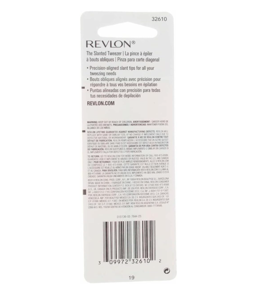 Revlon Stainless Steel (32610) Accurate Tweezing (Pack of 3)