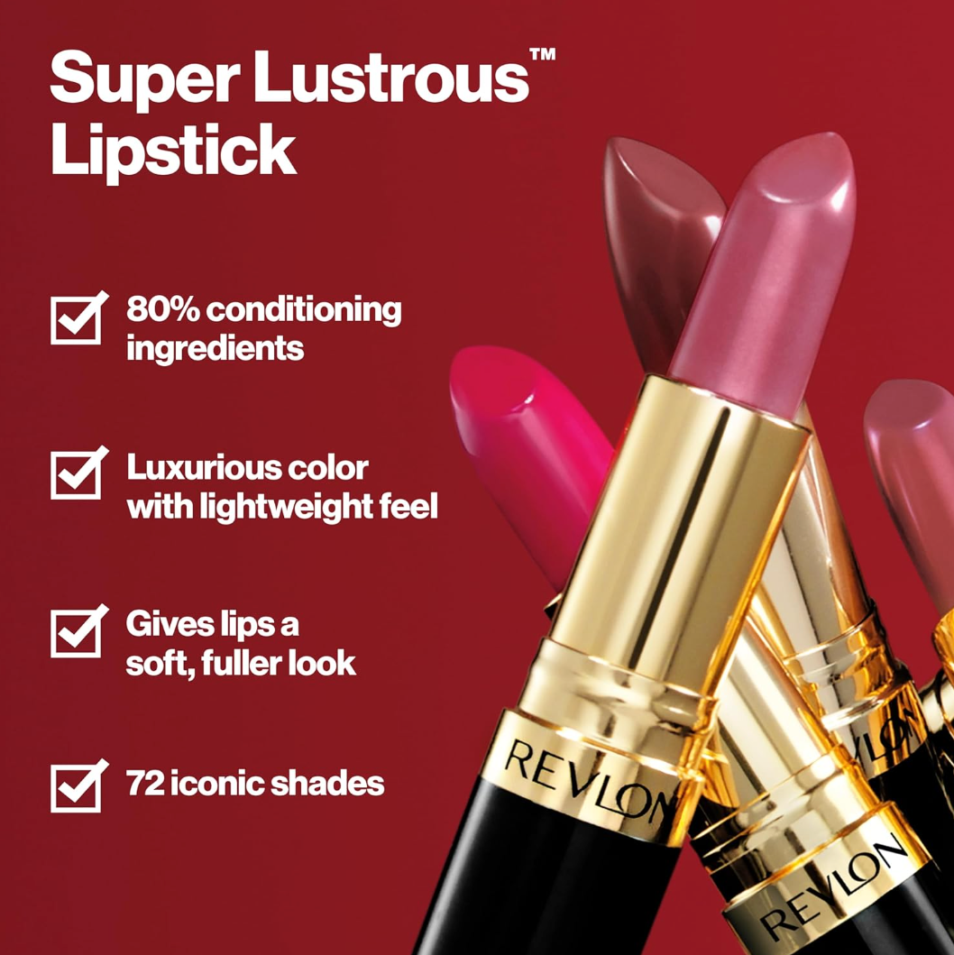 REVLON Super Lustrous Lipstick, Fuchsia Fusion [657]