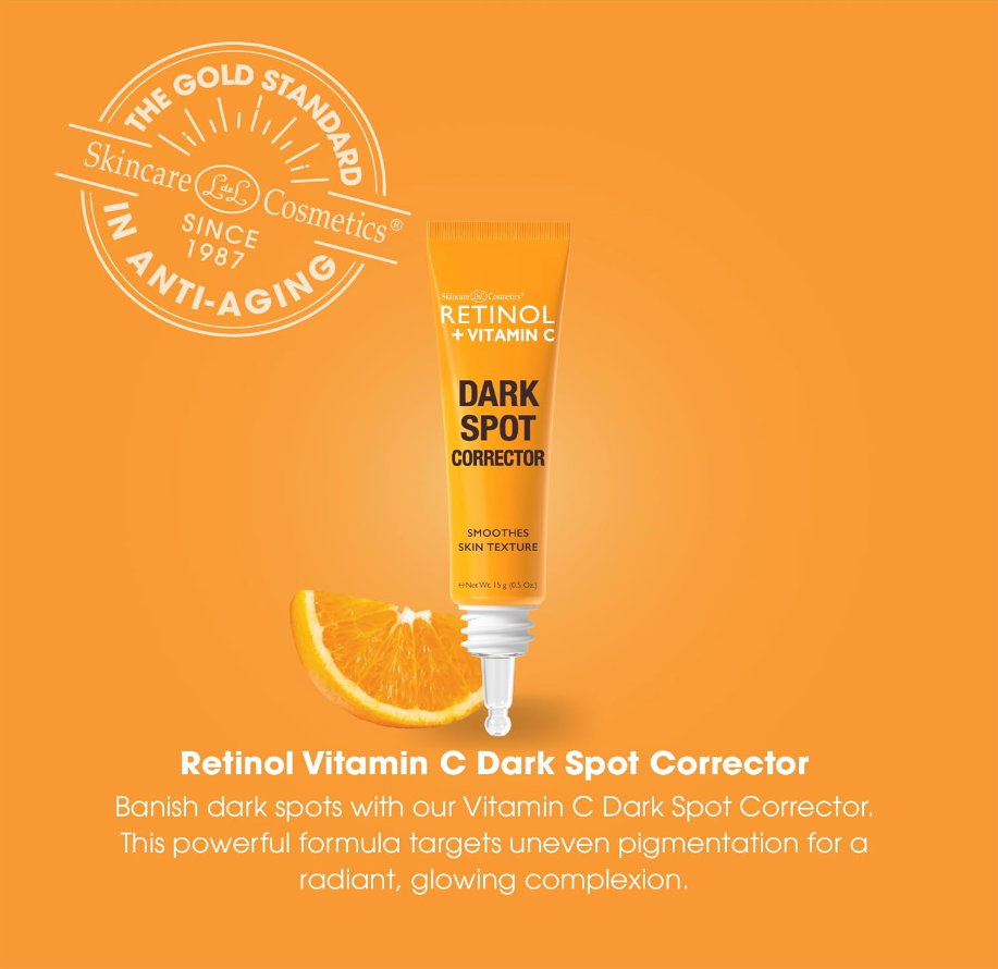 RETINOL Vitamin C Dark Spot Corrector with Vitamins A + C + B3