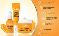 RETINOL Vitamin C Dark Spot Corrector with Vitamins A + C + B3