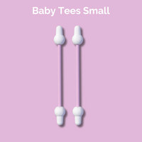 Stylist Secrets Baby Tees Small, 80 Cotton Applicators (2-Pack)