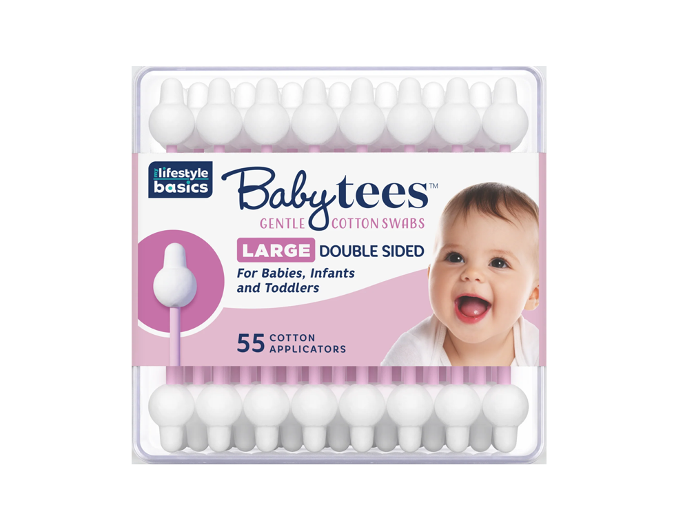 Stylist Secrets Baby Tees Large, 55 Cotton Applicators (1-Pack)