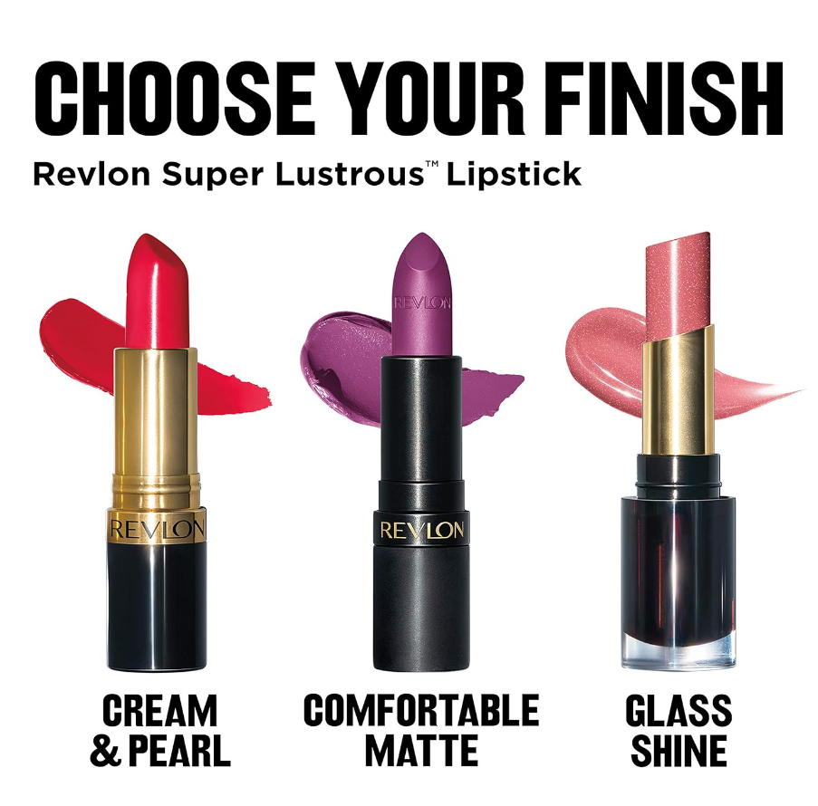 REVLON Super Lustrous The Luscious Mattes Lipstick, in Red, Fire & Ice