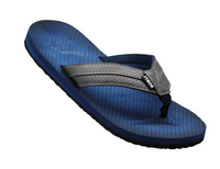 Norty Men's Soft EVA Flip Flop Thong Sandal Shoe (Blue/Black) (11081)