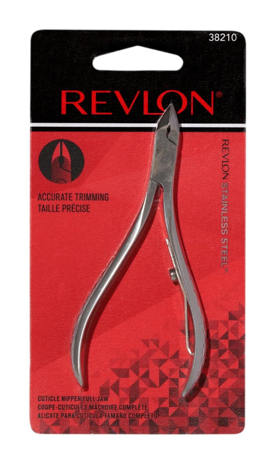 Revlon Full Jaw Cuticle Trimmer, Manicure Tool, (38210)