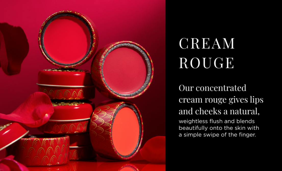 Besame Cosmetics Crimson Cream Rouge (1967)