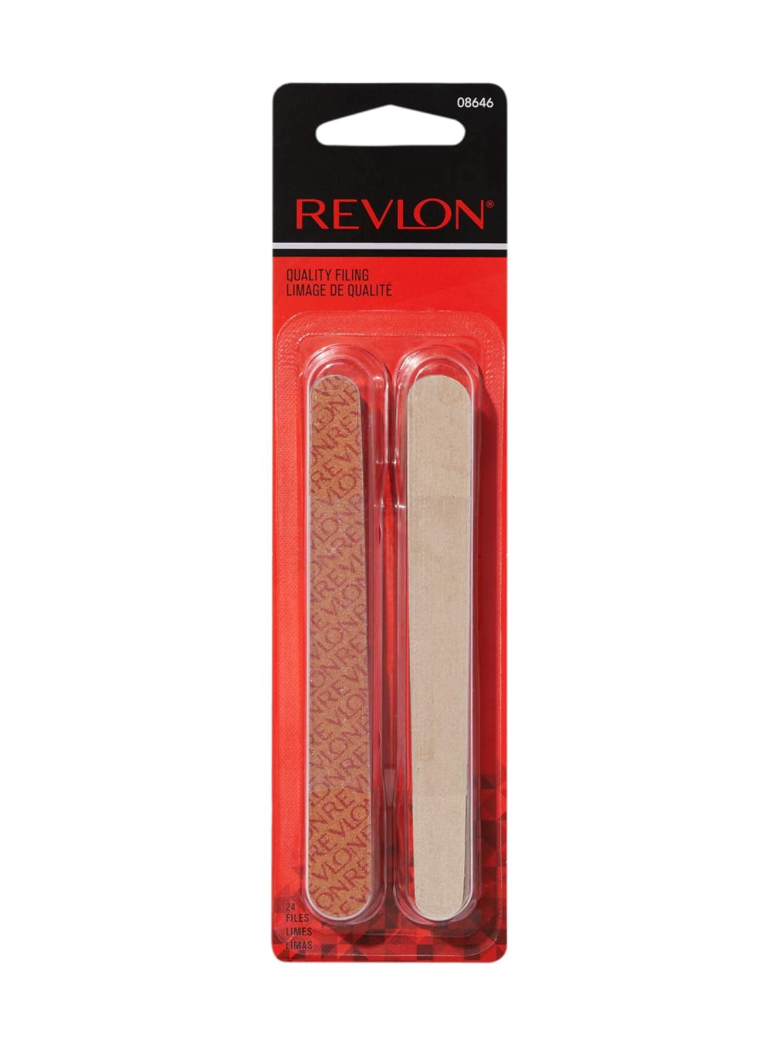 Revlon Compact Nail File, Dual Sided Emery Board to Smooth & Shape