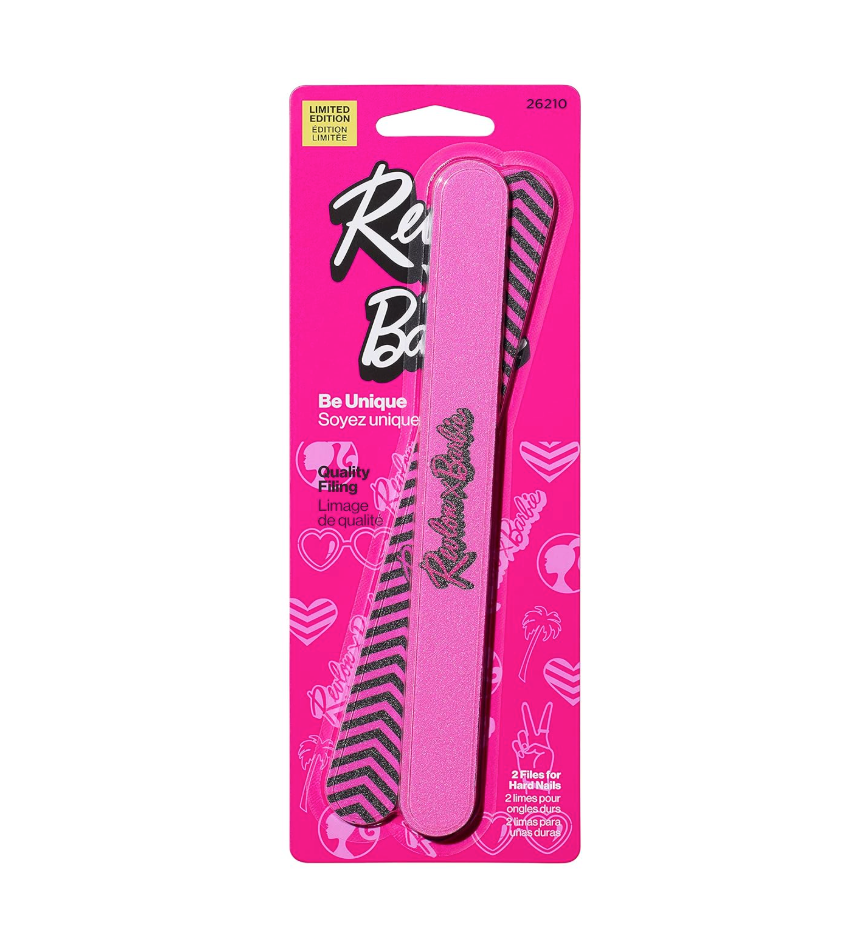 Revlon X Barbie Expert Nail File, Quickly Shape And Smooth Normal To Hard Nails (64434)