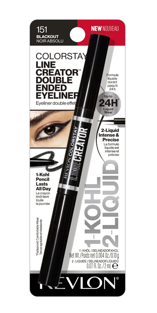 Revlon ColorStay Line Creator Double Ended Liner, Blackout (151)