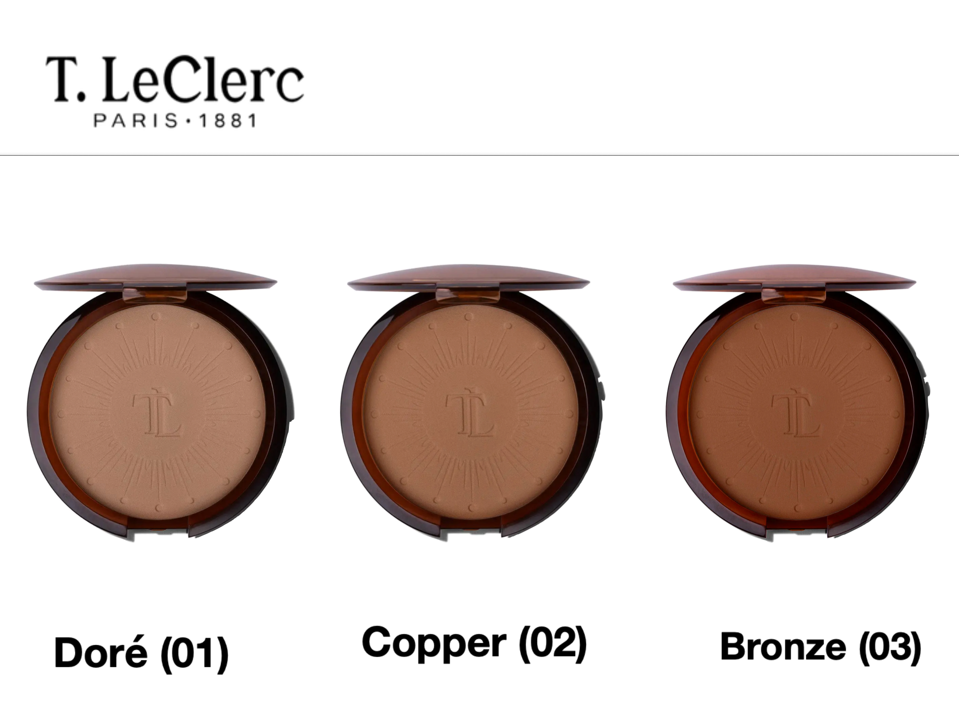 T-LeClerc Cosmetics Sun Powder Mat Finish
