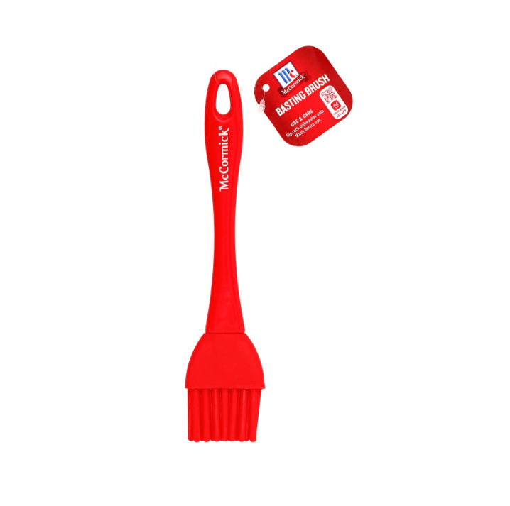 McCormick Silicone Basting Brush - Red