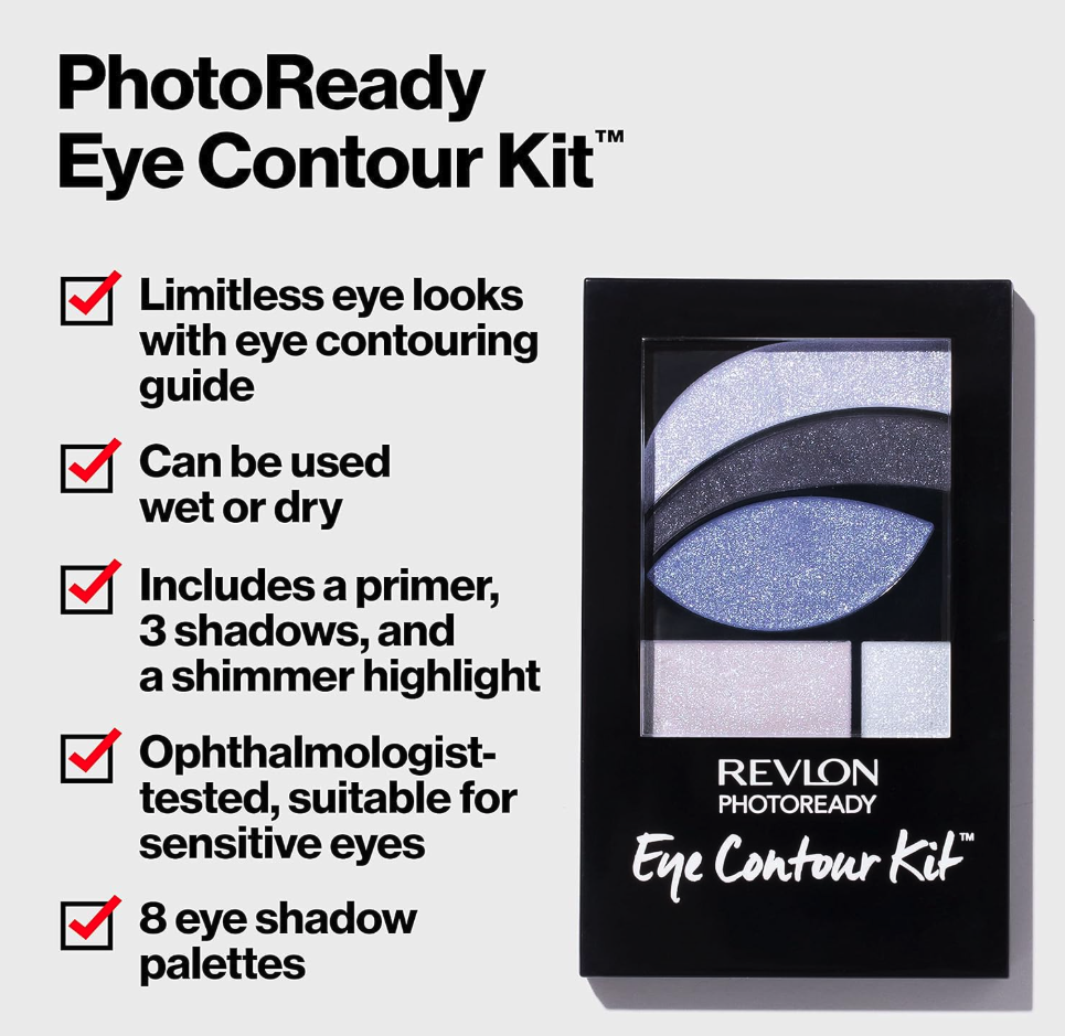 Revlon Photoready Primer + Eyeshadow + Sparkle Palette - [523] Rustic