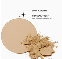 EMANI Vegan Cosmetics Flawless Matte Foundation Acne Safe, Anti-Aging Foundation
