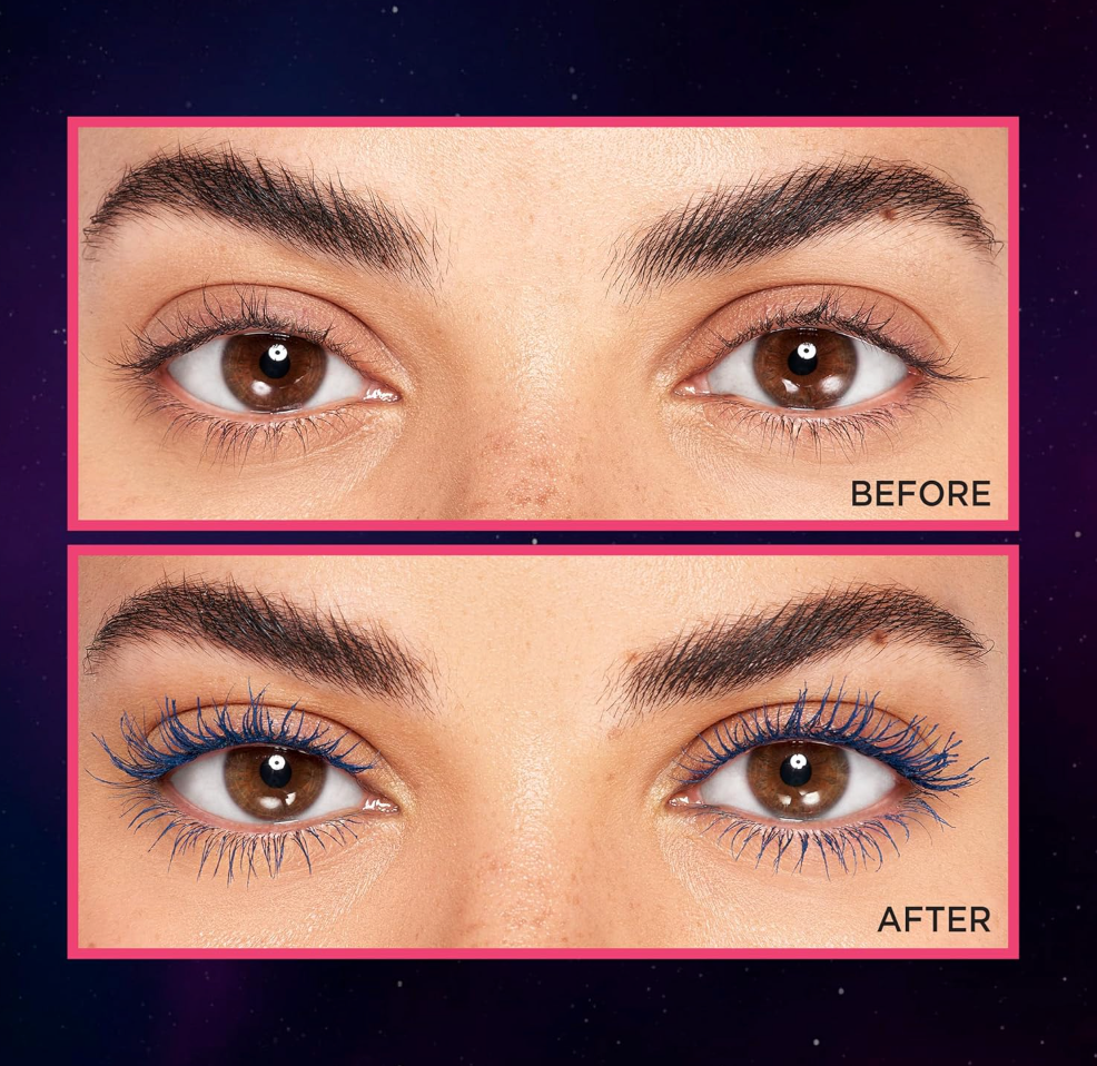 L'OREAL Telescopic Lift Washable Mascara, Lengthening and Volumizing, Stellar Blue (994)