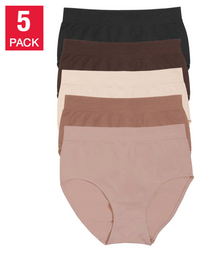 Felina Body Smooth Seamless Brief - Cocoa Beans (5-pack)
