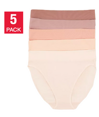 Felina Pima Cotton Hi-Cut Underwear - Sun Kissed (5-pack)