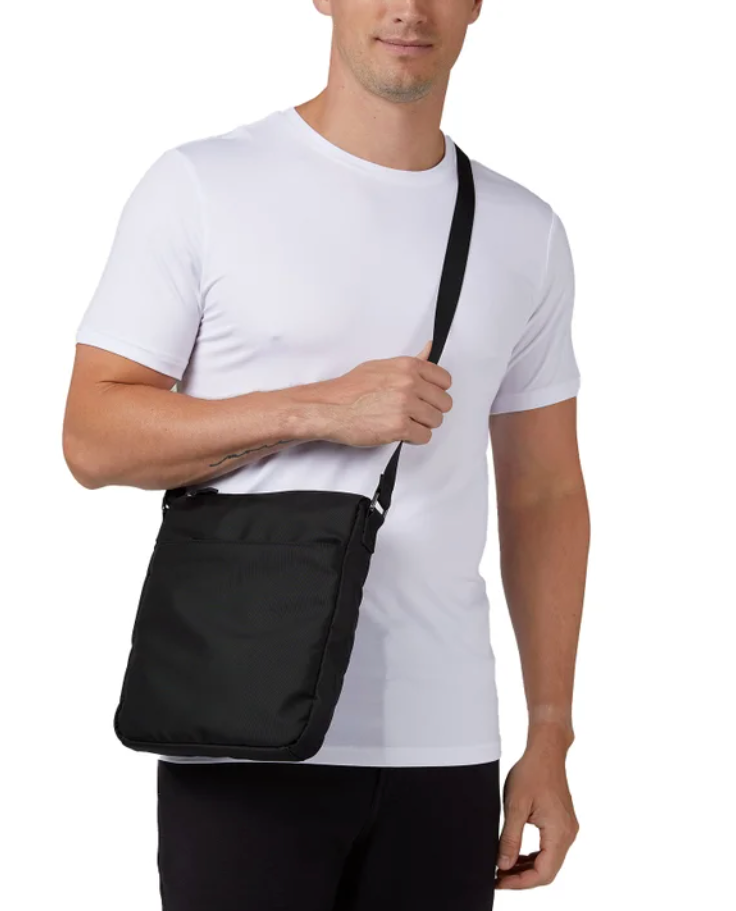 32 Degrees Unisex Crossbody Bag, Black (2-Pack)