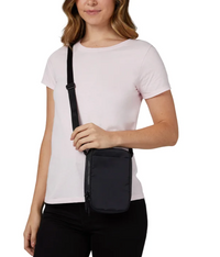 32 Degrees Unisex Crossbody Bag, Black (2-Pack)