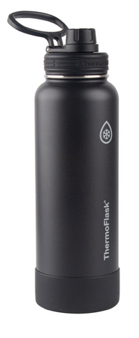 ThermoFlask  Stainless Steel Water Bottle, 40oz, Assorted Colors (2-pack)