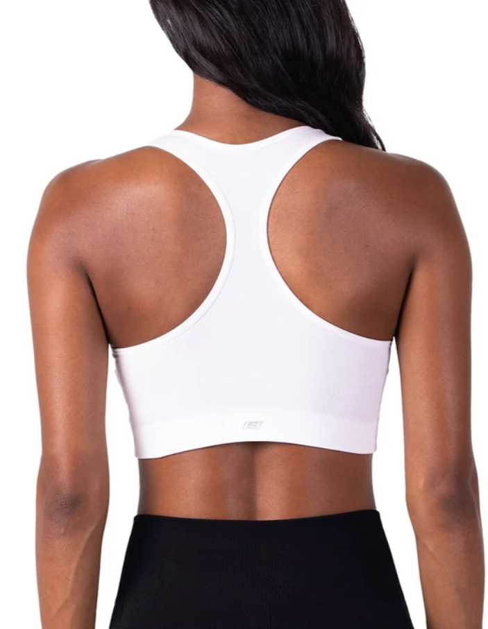 Skechers Women's Seamless Racerback Sports Bra, (2-pack)