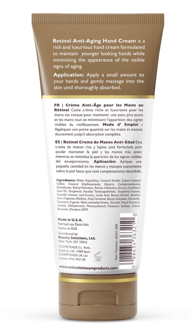 RETINOL Anti-Aging [36321-000] Hand Cream