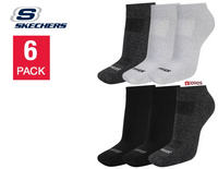Skechers Women's Super Soft Low-Cut Sock - Assorted Colors (6-Pair)