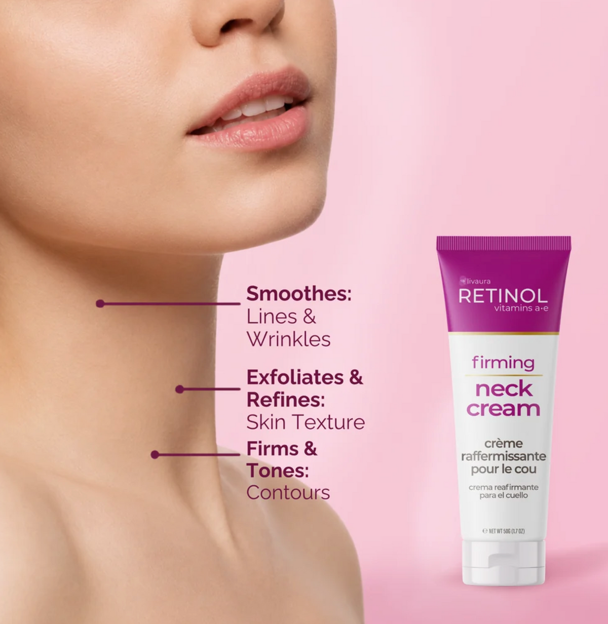 Retinol Anti-Aging [46520] Neck Firming Cream, 1.7 oz