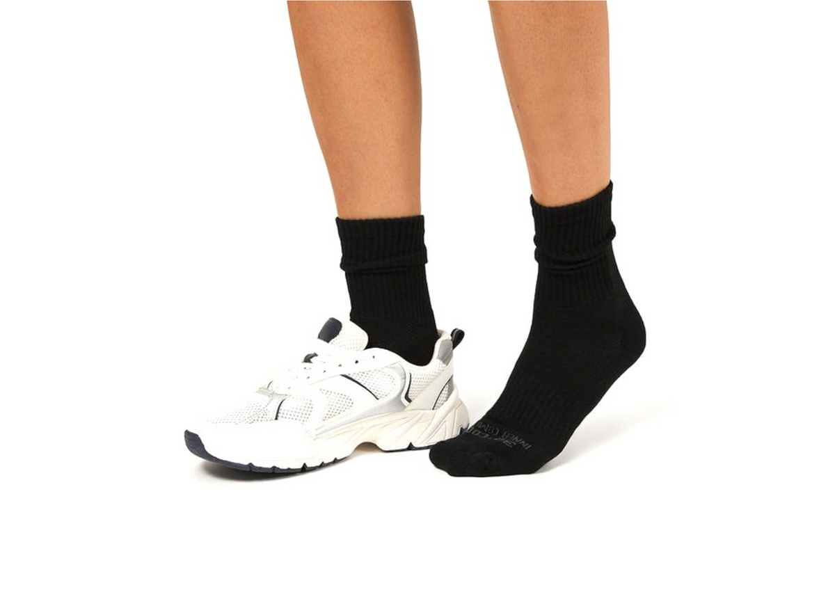 32 Degrees Women's Cool Comfort Crew Socks, Black (5-Pack)
