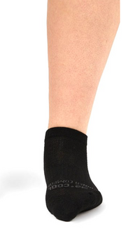 32 Degrees Women's Cool Comfort Ankle Running Socks, Black (6-Pack)